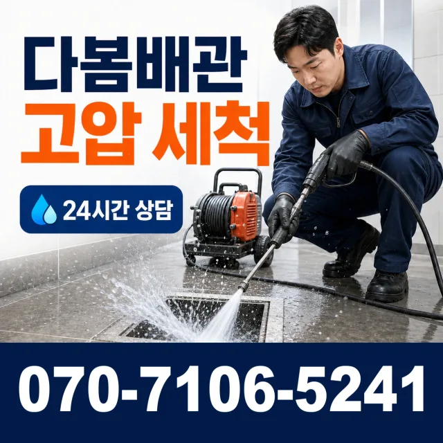 부산 연제구 거제제2동 배수관막힘 상담 이미지 4